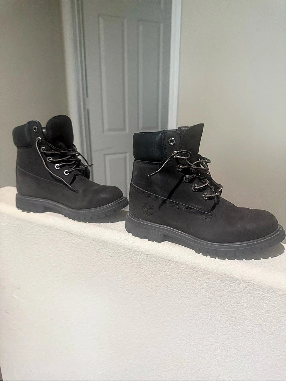 Timberland Women's Premium 6-Inch Waterproof Boot Black Boots